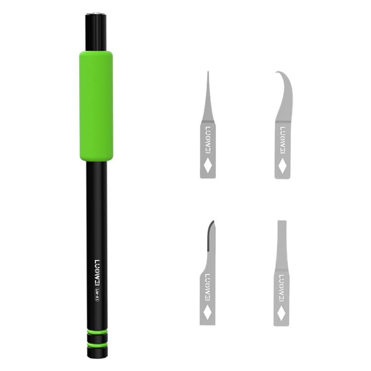 LUOWEI LW-K1 4 in 1 Motherboard CPU IC Glue Quicky Remove Maintenance Knife Set
