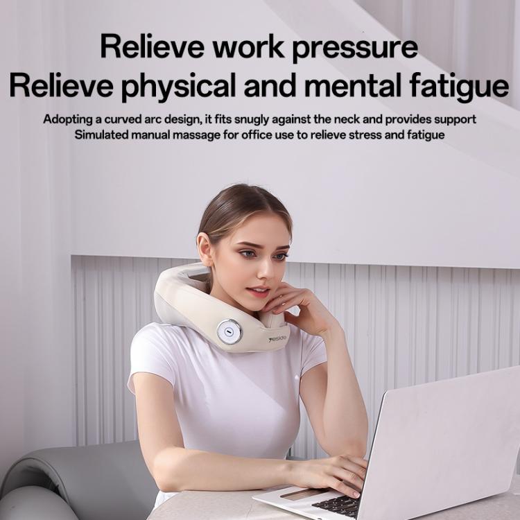 Yesido MG14 Heat Therapy Electric Neck Massager(White)