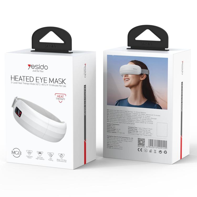 Yesido MG13 Intelligent Hot Compress Eye Massage Care Instrument(White)