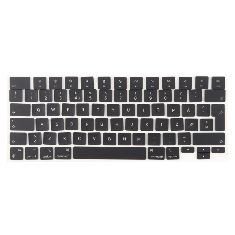 For MacBook A2681 A2941 A3113 A3114 UK Big Enter Version Keycaps, Language:Norway