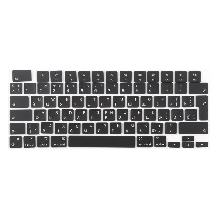 For MacBook A2681 A2941 A3113 A3114 UK Big Enter Version Keycaps, Language:Russian