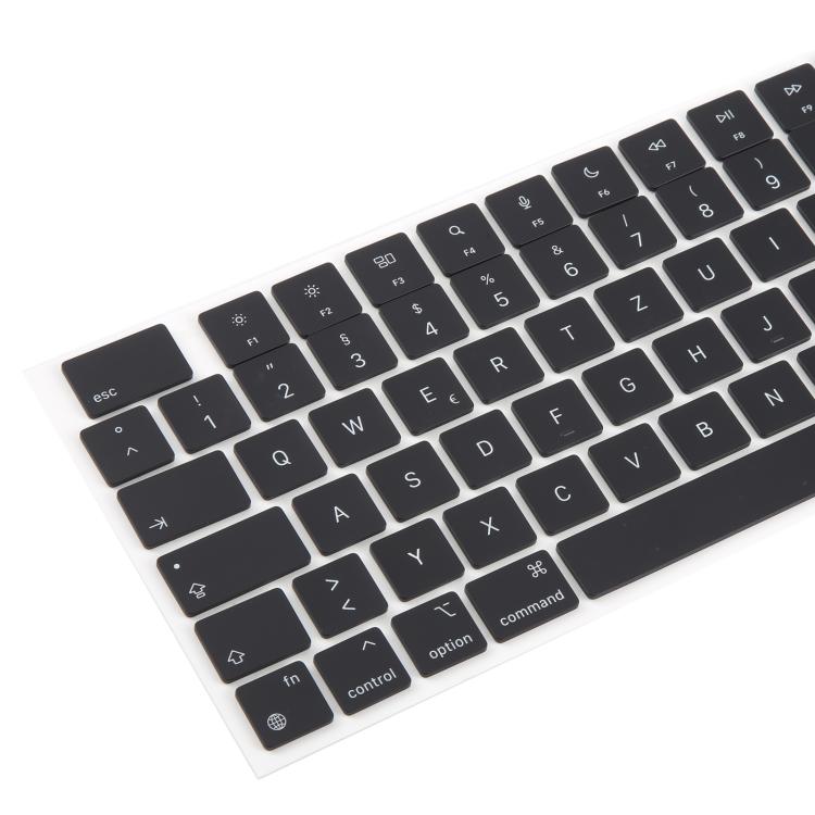 For MacBook A2442 A2485 A2779 A2780 A2991 A2992 A2918 10pcs UK Big Enter Version Keycaps, Language:German