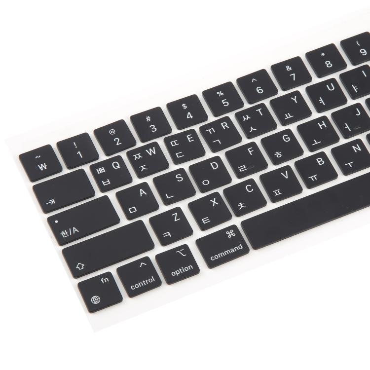For MacBook A2251 A2289 A2238 A2338 10pcs US Small Enter Version Keycaps, Language:Korean
