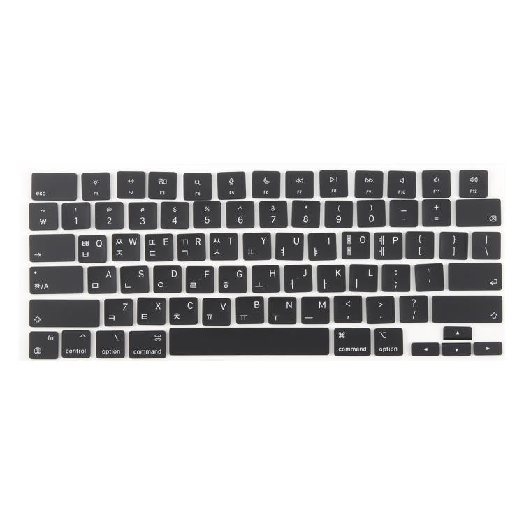 For MacBook A2442 A2485 A2779 A2780 A2991 A2992 A2918 US Small Enter Version Keycaps, Language:Korean