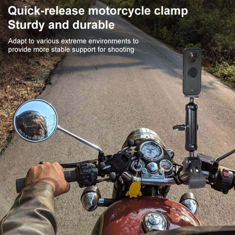 Universal Action Camera Bicycle Handlebar Clamp, Size:M 20cm(Black) - free shipping - PMC TechLife - Order now!