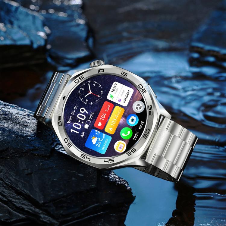 AK83 BT Call Smart Watch, Support Blood Pressure / Heart Rate / Sports Health Monitoring Fitness Tracker(Black Braid Silicone) - free shipping - PMC TechLife - Order now!