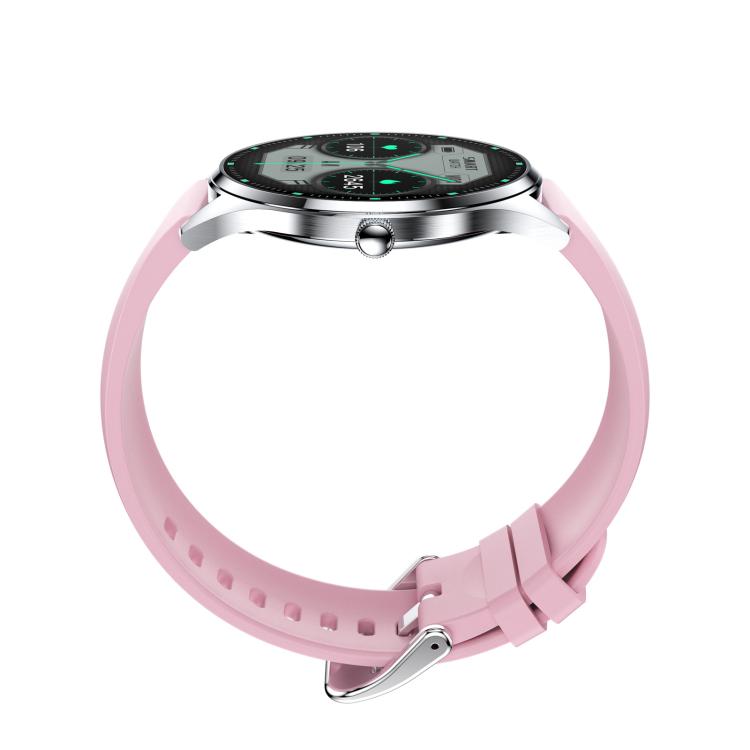 H77 1.43 inch AMOLED Screen Health & Fitness Smart Watch IP67 Water-resistant Support BT Call(Pink)