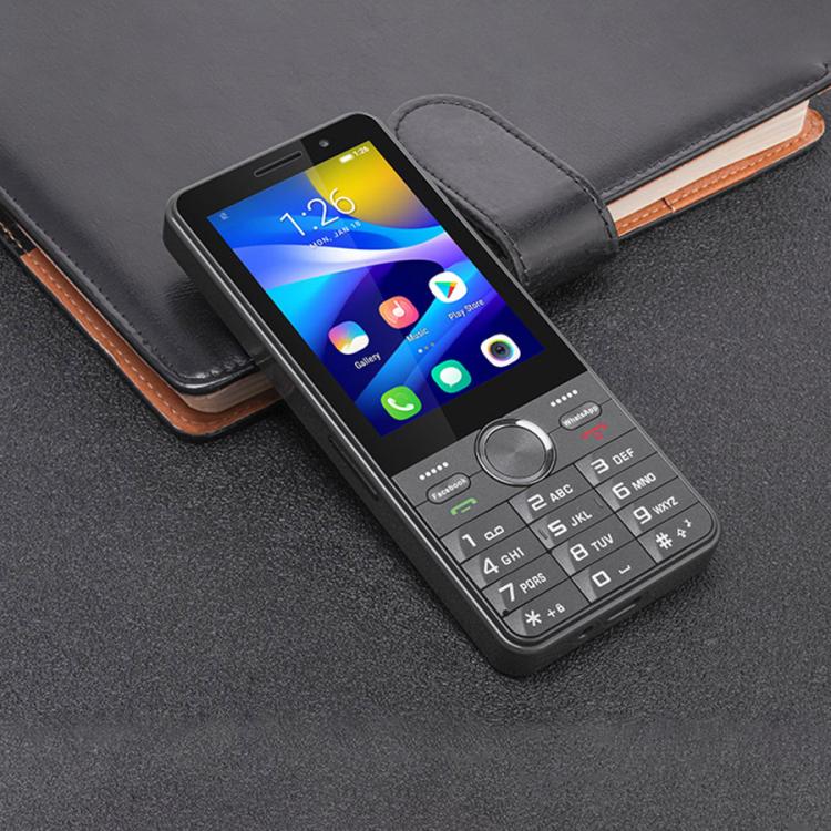 UNIWA XS24 Keypad Phone, 2GB+16GB, 3.5 inch Android 8.1 Mediatek MT6737M Quad Core, Flashlights, Network: 4G, Support Google Store, Plug:US Plug(Black) - free shipping - PMC Jewellery - Order now!
