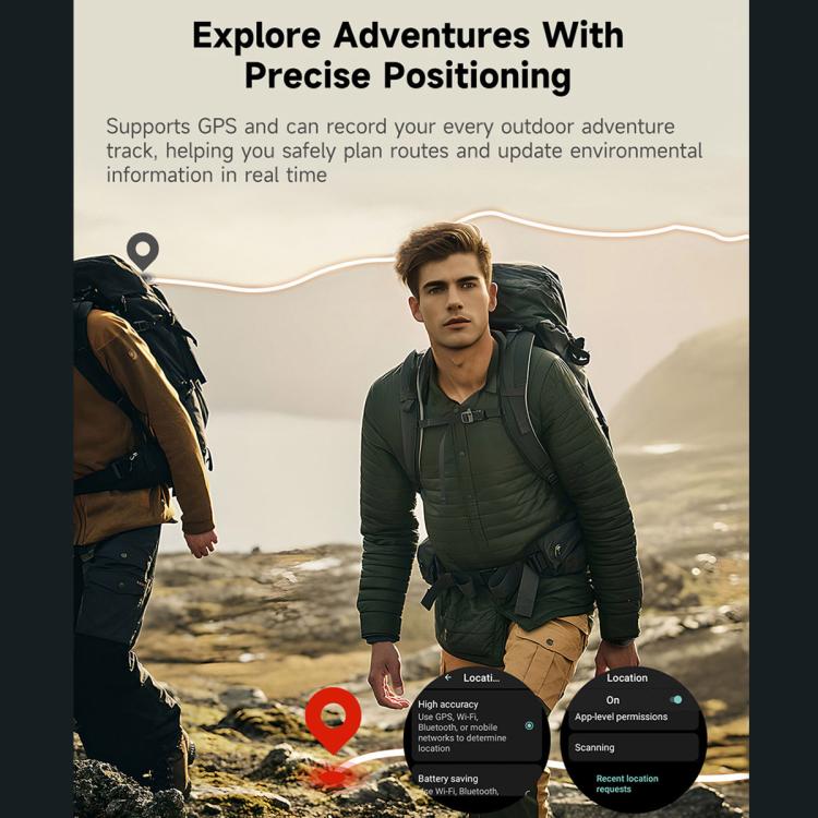 UNIWA DM300 4G Android Watch Phone, 2GB+16GB, 1.43 inc Unisoc SL8541E Quad Core, Support Heart Rate / Blood Oxygen(Black) - free shipping - PMC Jewellery - Order now!