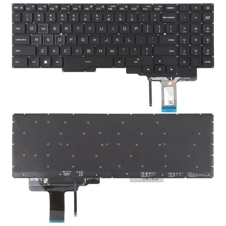 US Version Backlit Laptop Keyboard for Xiaomi Redmi G 2021 2020 XMG2003-AJ/AB/-AL RMG2104-AJ 2102-AB Gaming RMG2103(Black)