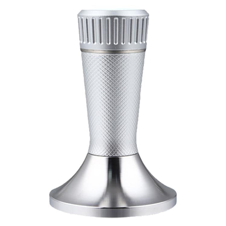 53.3mm Mesh Texture with Needle Coffee Powder Pressing Hammer Stainless Steel Cloth Powder(Silver)