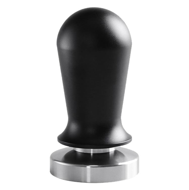 Stainless Steel Coffee Powder Hammer Pressure Powder Tampon, Size:53mm Black