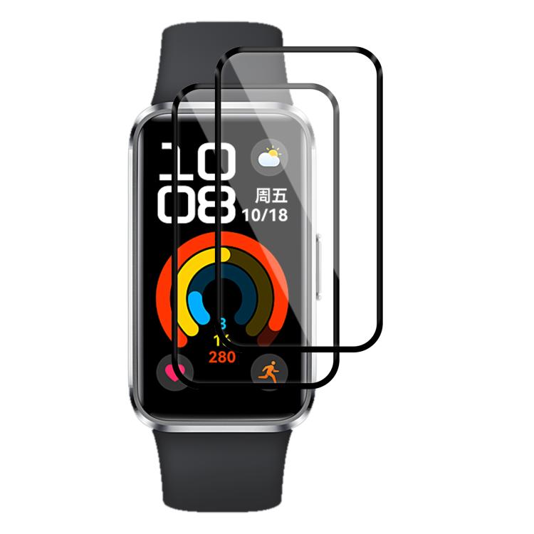 For Huawei Band 10 NFC 2pcs xDfind Curved 3D Composite Material Soft Film Screen Protector