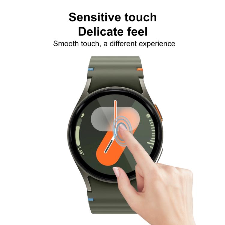 For Samsung Galaxy Watch7 40mm 2pcs xDfind Curved 3D Composite Material Soft Film Screen Protector