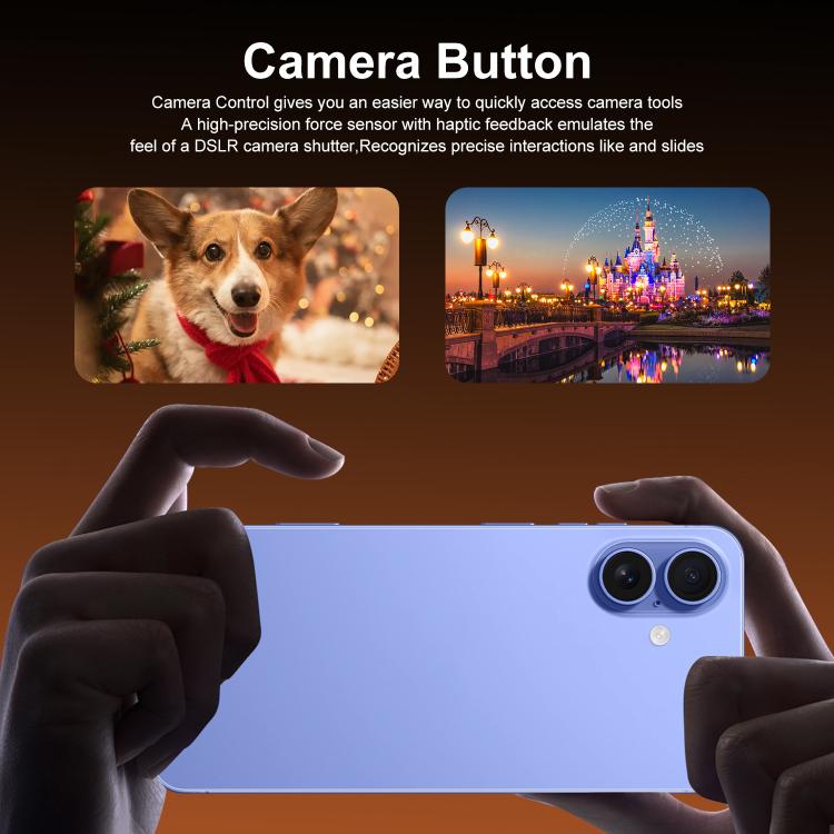 I16 Plus / RAi5, 3GB+64GB, 6.56 inch Android 10 MTK6739 Quad Core, Network: 4G, Dual SIM, Plug:EU Plug(Blue)