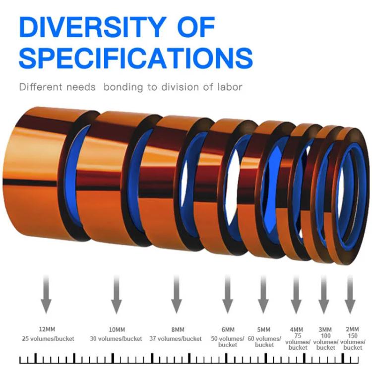 Mechanic 400 Degrees Celsius High-temperature Resistant PCB Battery Repair Tape, Size:5mm x 35m - free shipping - PMC Jewellery - Order now!