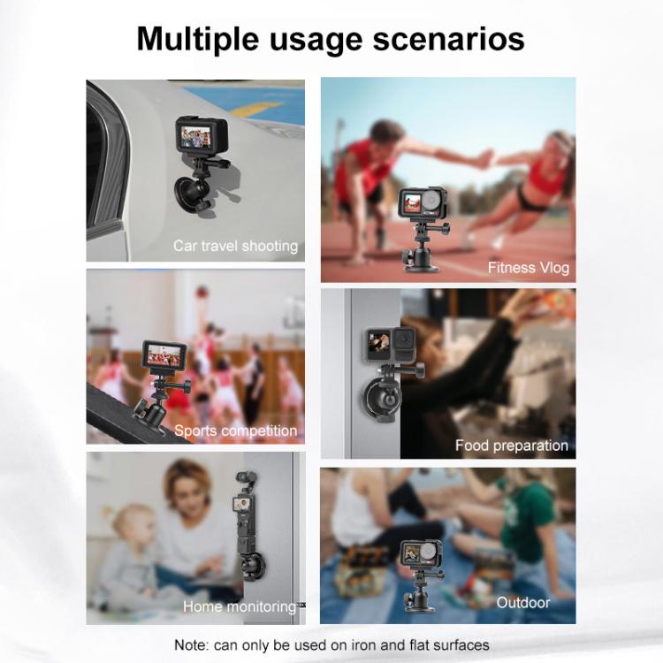 Strong Magnetic Round Base Kit Aluminum Alloy Desktop Base - free shipping - PMC TechLife - Order now!