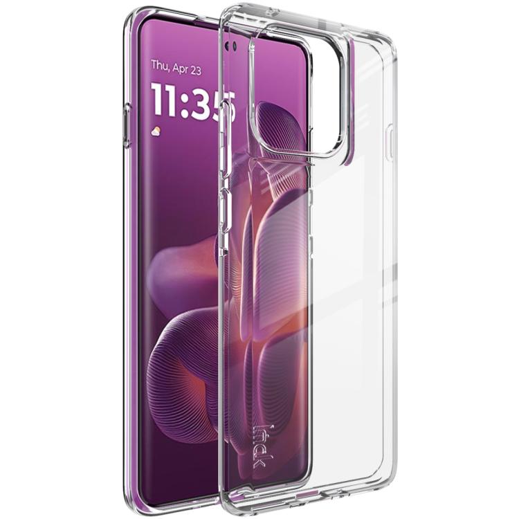 For Motorola Edge 60 Pro imak UX-10 Series Transparent Shockproof TPU Phone Case(Transparent)