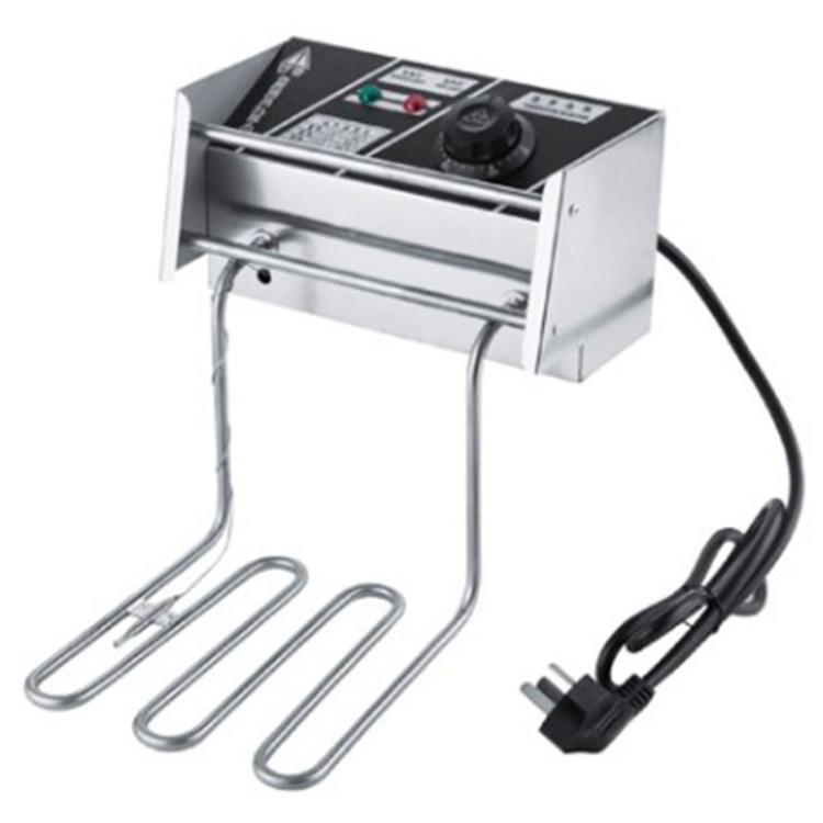 Multifunctional Commercial Stainless Steel Thick Electric Fryer Electric Boiler, Fryer Machine Head(UK Plug)