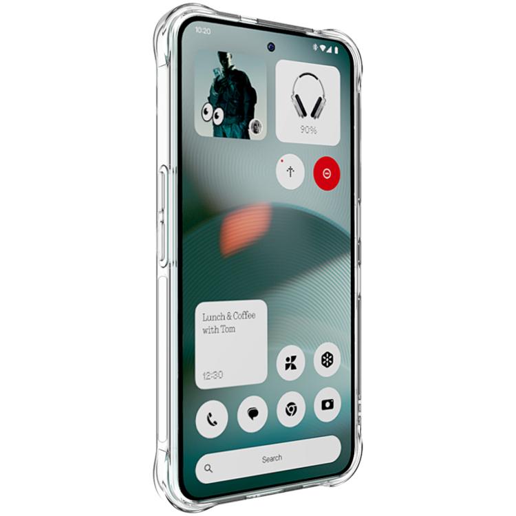 For Nothing Phone 3 imak Shockproof Airbag TPU Phone Case(Transparent)
