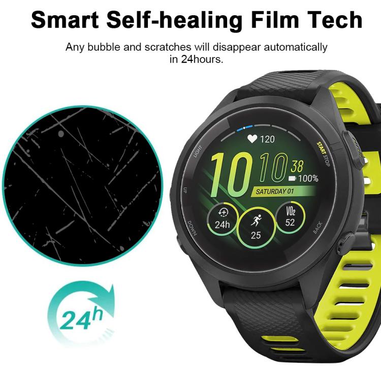 For Garmin Forerunner 265S 42mm 5pcs xDfind Soft Hydrogel Film Full Cover Front Protector