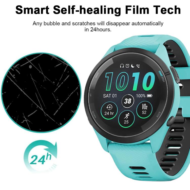 For Garmin Forerunner 265 44mm 5pcs xDfind Soft Hydrogel Film Full Cover Front Protector - free shipping - PMC Jewellery - Order now!