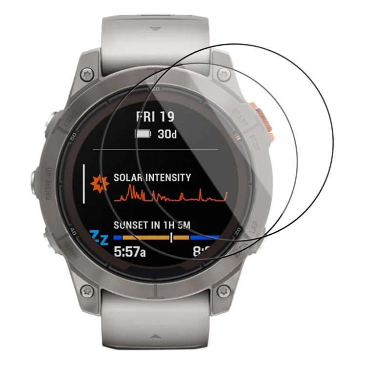 For Garmin Fenix 7 Pro 2pcs xDfind Curved 3D Composite Material Soft Film Screen Protector