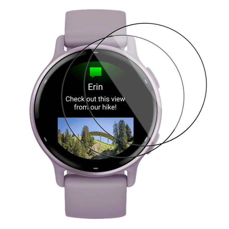For Garmin Vivoactive 5 2pcs xDfind Curved 3D Composite Material Soft Film Screen Protector