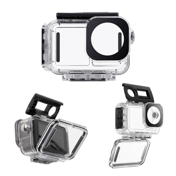 For DJI Osmo Action 5 Pro Magnetic 60m Water-resistant Case Diving Water-resistant Case