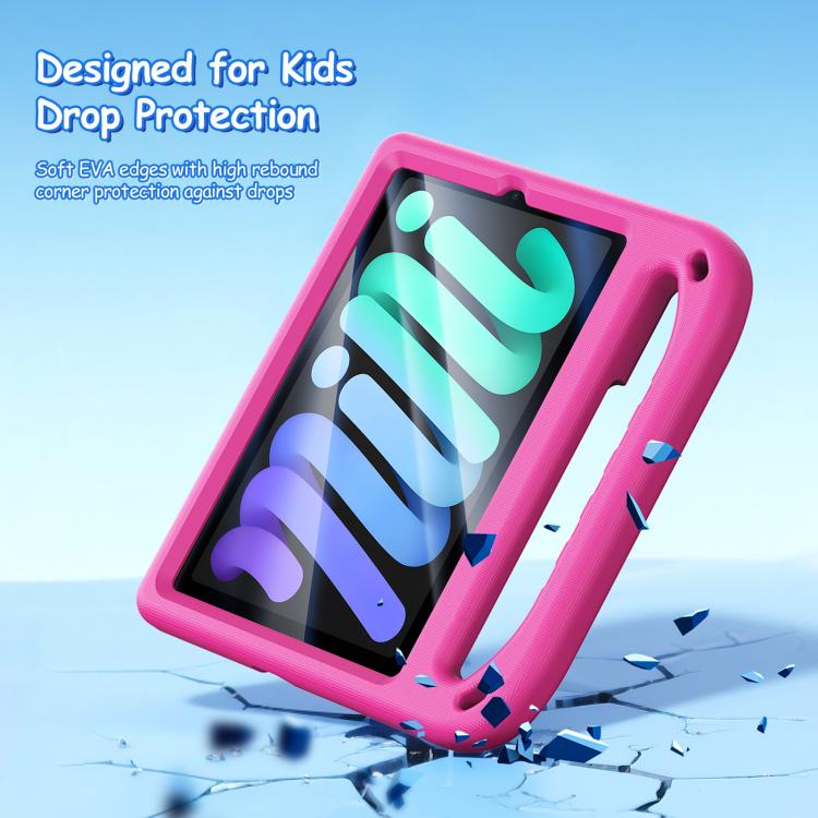 For iPad mini 6 / mini 2024 DUX DUCIS PUFF Series EVA Portable Holder Tablet Case(Pink)