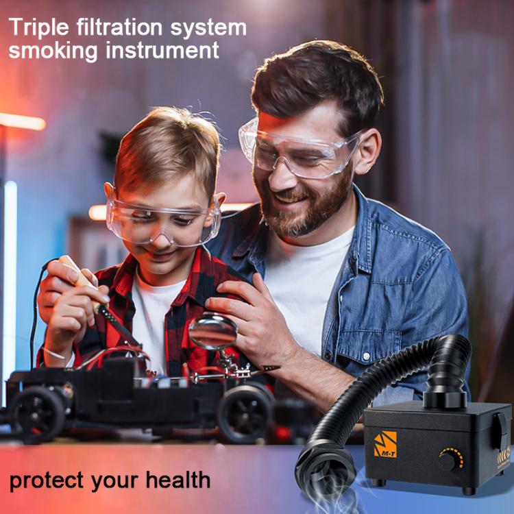 CP-308 Desktop Smoking Apparatus Solder Fume Purifier, Plug:US Plug(Black) - free shipping - PMC TechLife - Order now!