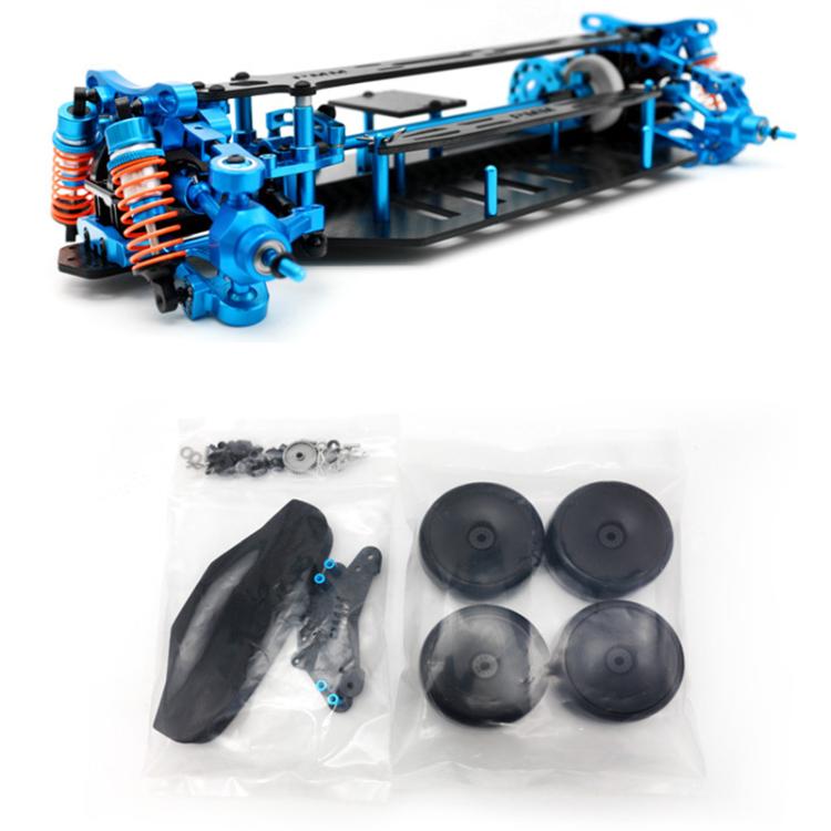 PMM Racing TT02 1:10 Carbon Fiber Chassis Aluminum Alloy RC Car Frame - free shipping - PMC Jewellery - Order now!