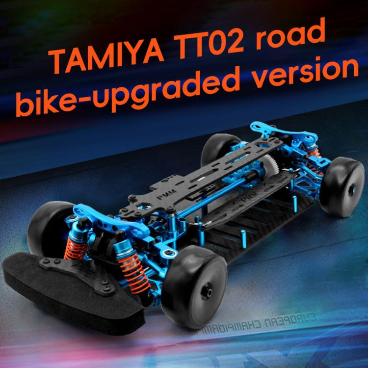 PMM Racing TT02 1:10 Carbon Fiber Chassis Aluminum Alloy RC Car Frame - free shipping - PMC Jewellery - Order now!