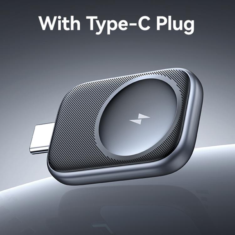 For Apple Watch Series USAMS CD247 USB-C / Type-C Plug Portable Watch Wireless Charger(Desert Gold) - free shipping - PMC Jewellery - Order now!