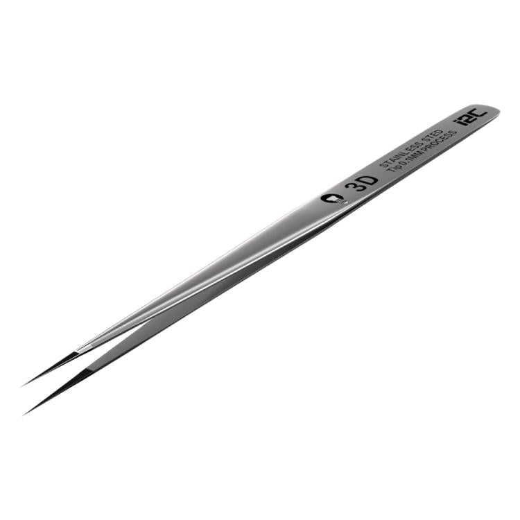 i2C NS Series Super Alloy High Precision Stainless Steel Super Hard Extra Tip Flying Wire Tweezers, Model:NS-03 Extra Hard Tip