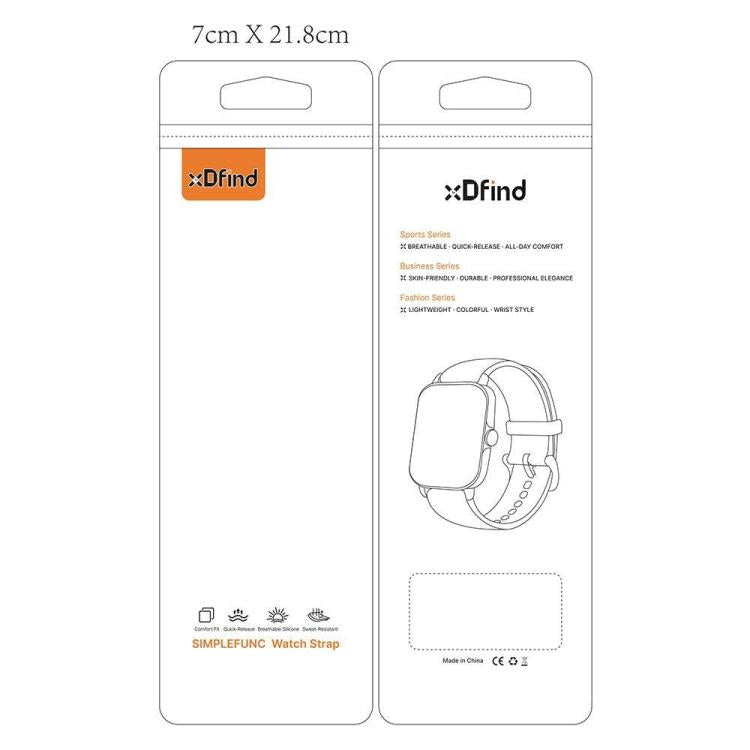 For Samsung Galaxy Watch8 / Watch8 Classic xDfind Alloy Silver Buckle Breathable Hole Silicone Watch Band(Official Blue) - free shipping - PMC TechLife - Order now!