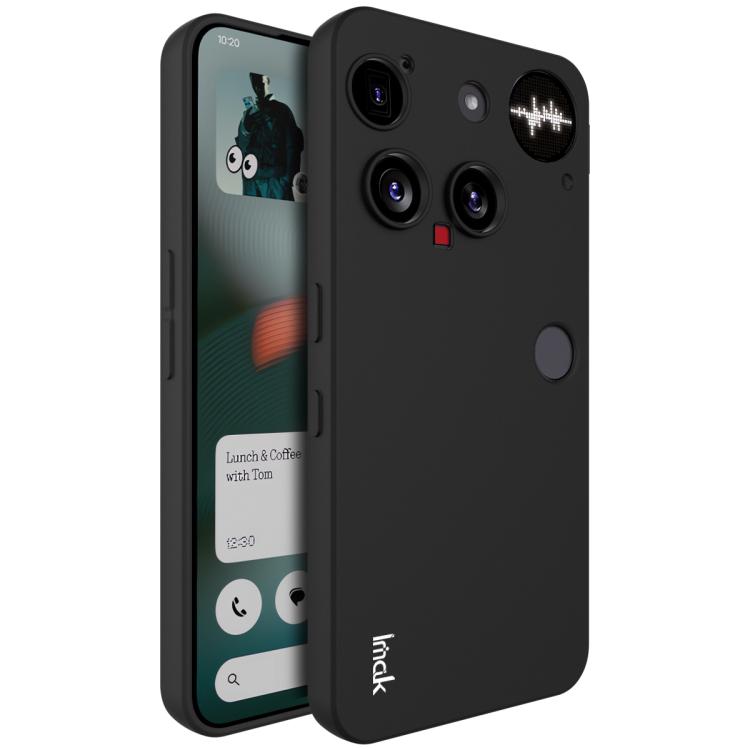 For Nothing phone 3 IMAK UC-3 Series Shockproof Frosted TPU Phone Case(Black)