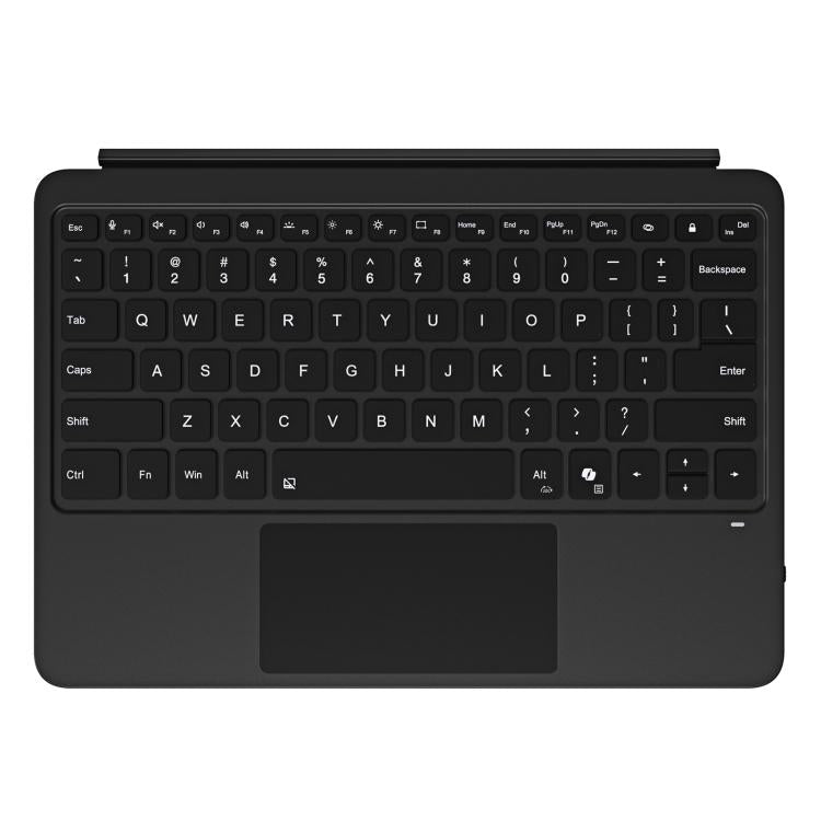 For MicroSoft Surface Pro 12 Backlight Tablet Bluetooth Keyboard with Touch Pad(Black)