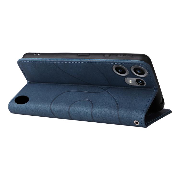 For Nothing CMF Phone 2 Pro Dual-color Splicing Flip Leather Phone Case(Blue) - free shipping - PMC Jewellery - Order now!