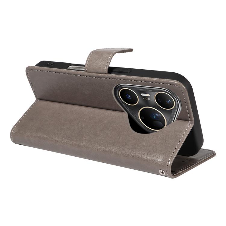 For Huawei Pura 80 Ultra 5G Cat and Bee Embossed Flip Leather Phone Case(Grey) - free shipping - PMC TechLife - Order now!