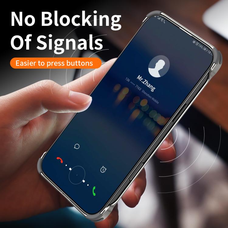 For iPhone 15 Pro J TRIBE Metal Frameless Plain Leather MagSafe Phone Case(Brown) - free shipping - PMC TechLife - Order now!