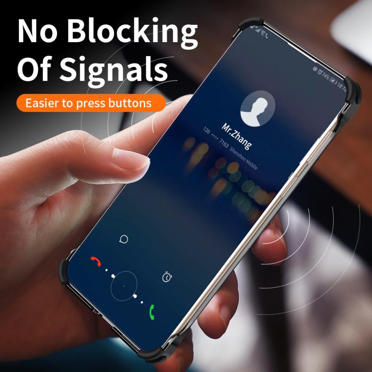 For Huawei Pura 80 Pro+ 5G J TRIBE Metal Frameless Plain Leather MagSafe Phone Case(Black) - free shipping - PMC TechLife - Order now!