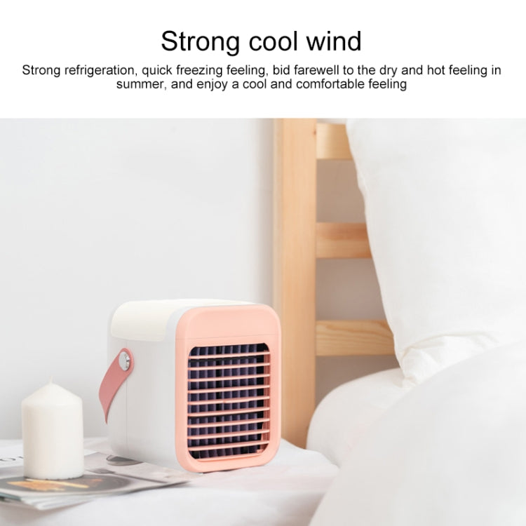 BD-F26 Portable Humidifier Fan Water Replenishment Instrument (Pink)