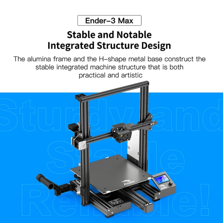 CREALITY Ender-3 Max Smart Sensor Dual Cooling Fans DIY 3D Printer, Print Size : 30 x 30 x 34cm, AU Plug - free shipping - PMC Jewellery - Order now!