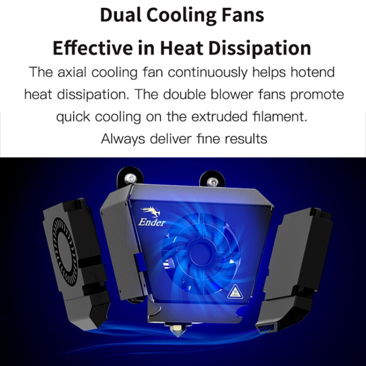 CREALITY Ender-3 Max Smart Sensor Dual Cooling Fans DIY 3D Printer, Print Size : 30 x 30 x 34cm, AU Plug - free shipping - PMC Jewellery - Order now!