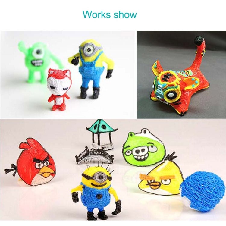 Gen 6th ABS / PLA Filament Kids DIY Drawing 3D Printing Pen with LCD Display(Red+Black) - 3D Printer by PMC TechLife | Online Shopping South Africa | PMC TechLife | Buy Now Pay Later Mobicred