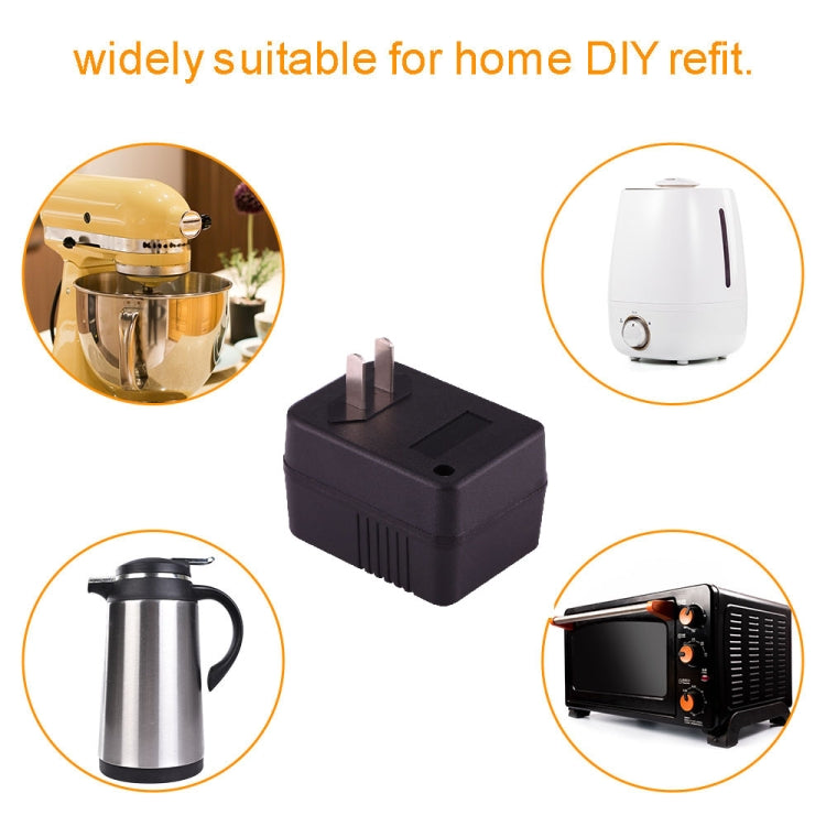 220V to 110V 50W AC Power Socket Adapter, EU/US Plug to US Plug - Plug Adaptor by PMC TechLife | Online Shopping South Africa | PMC TechLife