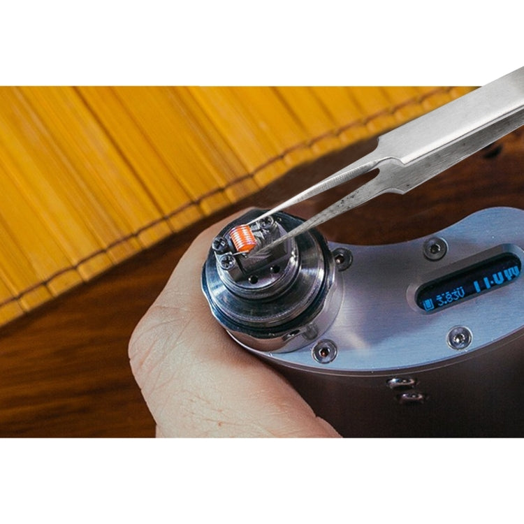 JIAFA ST-14 High-Hardness Anti-Magnetic Anti-Acid Steel Tweezers - Tweezers by PMc TechLife | Online Shopping South Africa | PMc TechLife | Buy Now Pay Later Mobicred