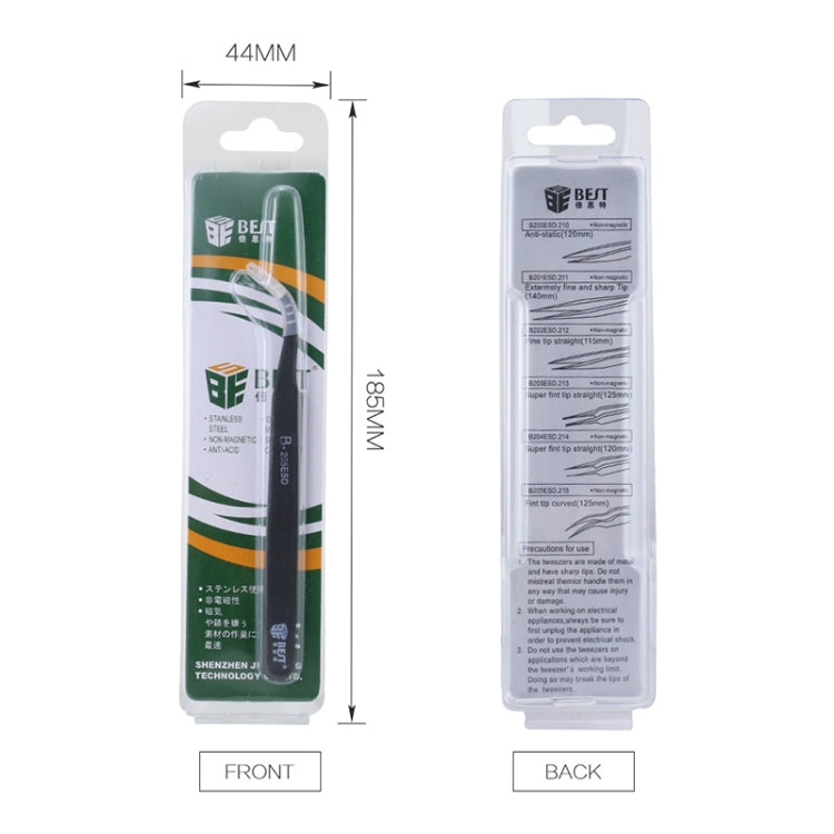 BEST BST-202ESD Best electronic hand tool tweezers - free shipping - PMC TechLife - Order now!