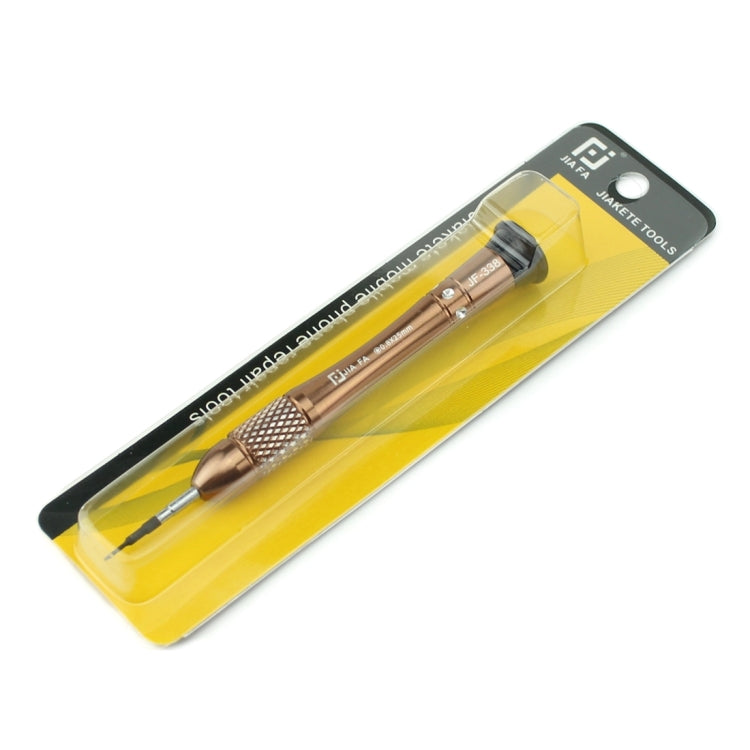 JIAFA JF-338-T2 Torx T2 Mobile Phone Repair Screwdriver(Brown) - Screwdriver by JIAFA | Online Shopping South Africa | PMc TechLife | Buy Now Pay Later Mobicred
